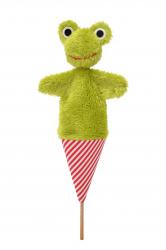 Frog 36 cm, pop-up puppet