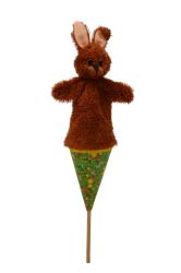 Rabbit 38 cm, pop-up puppet