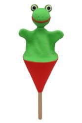 Frog 20 cm, pop-up puppet