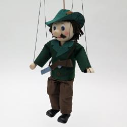 Jäger 20 cm, Holz-Marionette