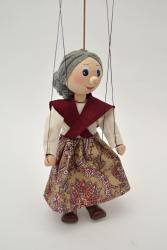Grandmother 20 cm, marionette