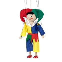 Clown 20 cm, marionett