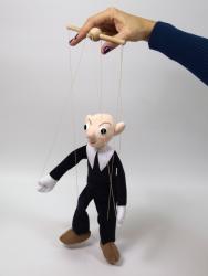 Spejbl 30 cm, textile marionet