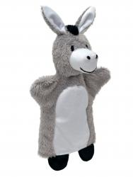 Donkey 34 cm, hand puppet
