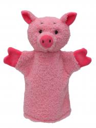 Piggy 26 cm, hand pupppet...