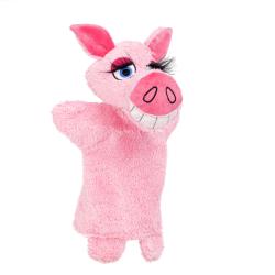 Pig 30 cm, CRAZY hand puppet