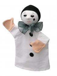 Pierrot 25 cm, Handpuppe