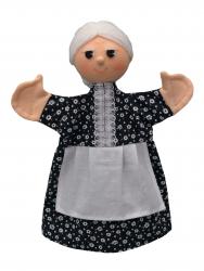 Grandmother 27 cm, hand puppet