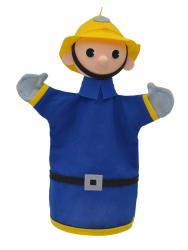 Fireman 28 cm, hand puppet