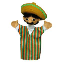 Mexican man 29 cm, hand puppet