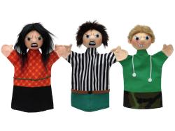 Puppet set 2in1-Family bad...