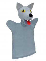 Wolf 28 cm, hand puppet
