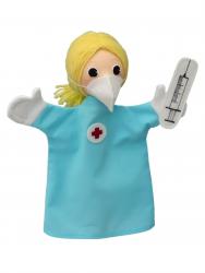 Nurse 27 cm, hand puppet