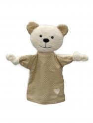 Bear 28 cm, terry hand puppet