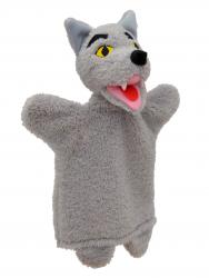 Wolf 30 cm, hand puppet