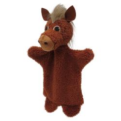 Horse 30 cm, hand puppet