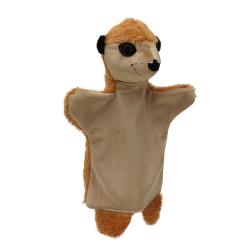 Meerkat 27 cm, hand puppet