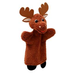 Moose 31 cm, hand puppet