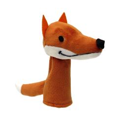 Fox 10 cm, finger puppet