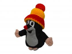 Mole 10 cm with red cap,...