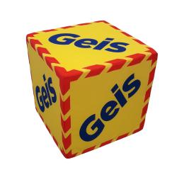 Cube Geis 50x50 cm, logo