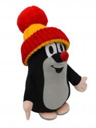 Mole with red-yellow cap,...