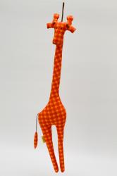 Giraffe DEKO 55 cm, orange